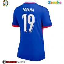 Ženske Nogometnih dresov Francija Youssouf Fofana #19 Domači EP 2024 Kratki rokavi